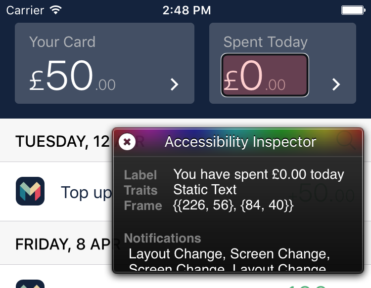 Accessibility Inspector